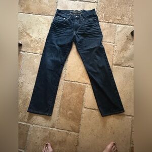American Eagle Outfitters Men's Dark Blue Jeans
